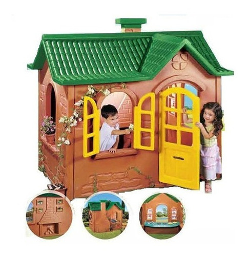 Casita Del Bosque Para Niños Rotoys Color Multicolor