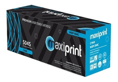 Toner Maxiprint Compatible Con Samsung Clt-c504s (mxp-504c)