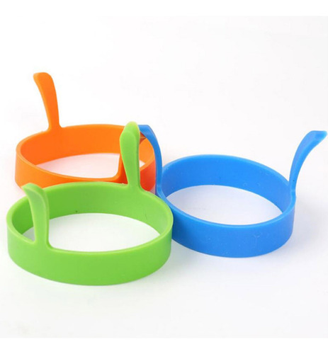 Moldes De Anillos De Silicona Antiadherentes Para Desayuno Y