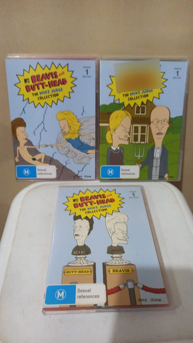 Dvd Beavis & Butthead Vol1 Triplo 3 Temporadas Mtv Legendado