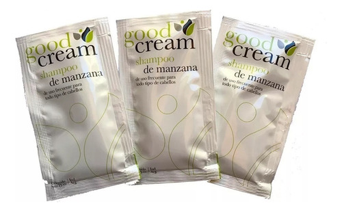 Shampoo Good Cream Hotelero Sachet 15cc Pack X 500un Hotel