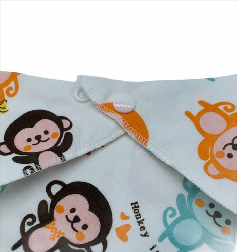Set De 10 Baberos Para Bebé Tipo Bandana