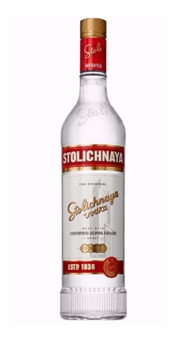 Vodka  Stolichnaya 750ml