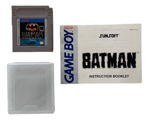 Batman The Video Game Gameboy Con Manual Gb 