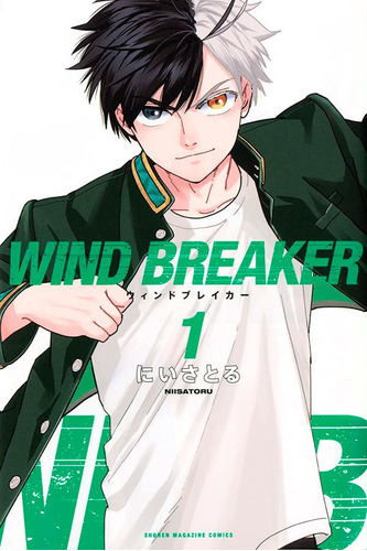 Wind Breaker 01, De Satoru Nii. Editora Panini, Capa Mole Em Português