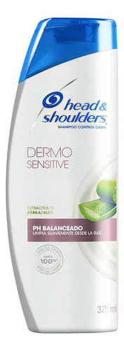 Shampoo Head & Shoulders Dermo Sensitive Sábila Aloe 375 Ml