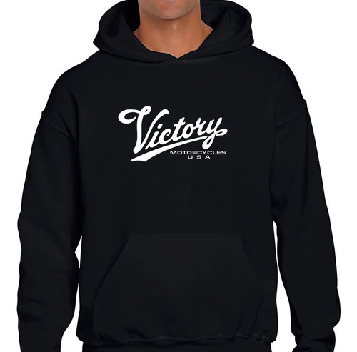 Buzo Victorty Motos Hoddie Algodon