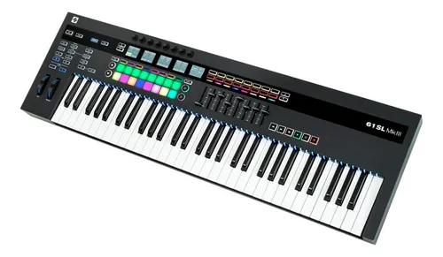 Controlador De Teclado Midi Novation 61 Sl Mk3