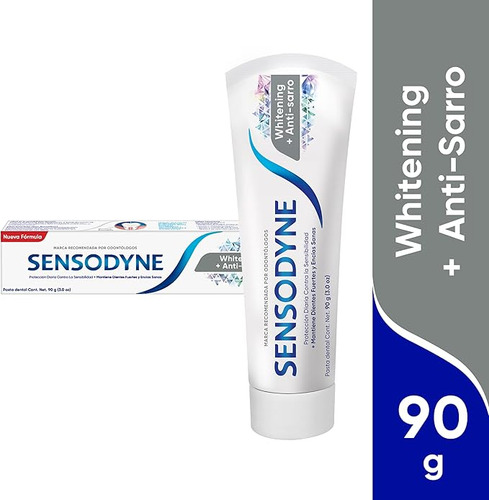 Sensodyne Pasta Dental Blanqueadora 2 Pack 90g