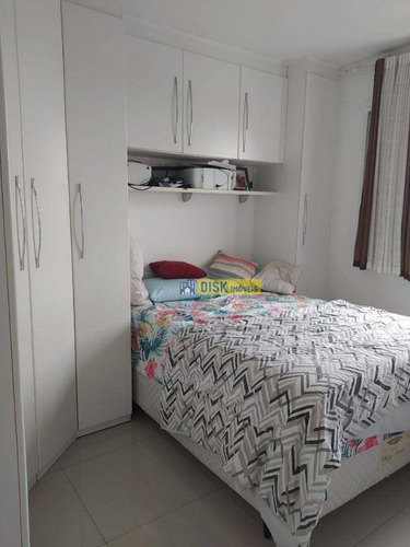 Imagem 6 de 10 de Apartamento Com 2 Dormitórios À Venda, 54 M² Por R$ 320.000,00 - Conjunto Residencial Pombeva - São Bernardo Do Campo/sp - Ap2174