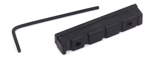 Sela Pom Bass Bone Bridge De 5 Cordas E Porca Com Fenda