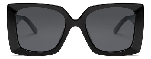 Gafas De Sol Sojos Retro Square Polarized Sj2224 Para Mujer