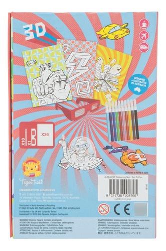 Tiger Tribe: Juego Para Colorear En 3d - Diversión De Cienc