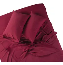 Comprar Juego Sabana Matrimonial Escencial Vino Colchas Concord