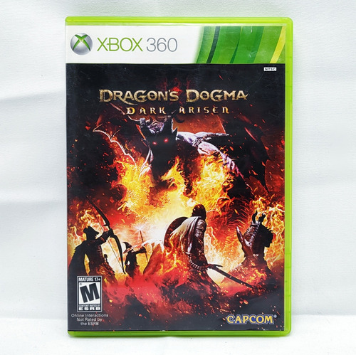 Dragons Dogma Dark Arisen Xbox 360 Físico Completo 2 Discos