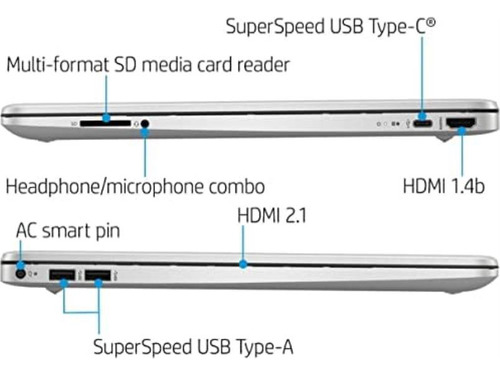 Ordenador Portátil Hp 15-dw Intel Core Ig4 8 Gb 256 Gb Ssd 1