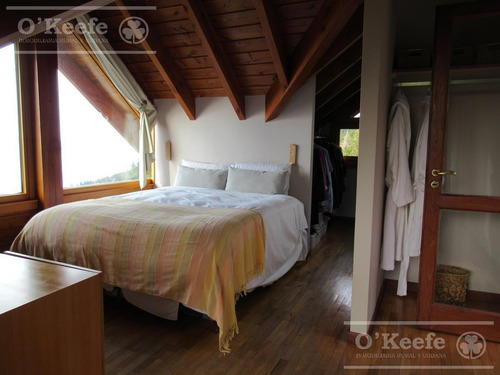 Imagen 23 de 30 de Casa En Venta Barrio Cerrado Antu Hue, Con Excelente Vista Al Lago En Bariloche