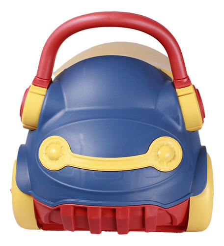Entrenador De Baño Bebe Niños Portátil Color Azul Carro