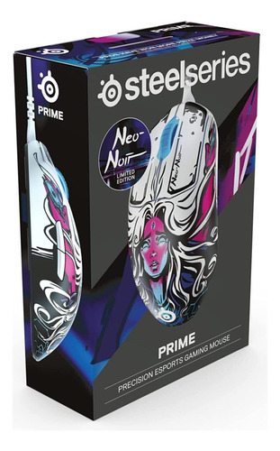 Steelseries Prime Neo Noir - Fps Gaming Mouse - 18,000 Cpi T