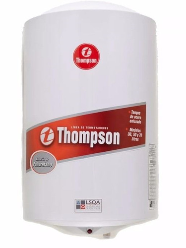 Termotanques James Thompson 30 Lts Acero Clase A Kirkor