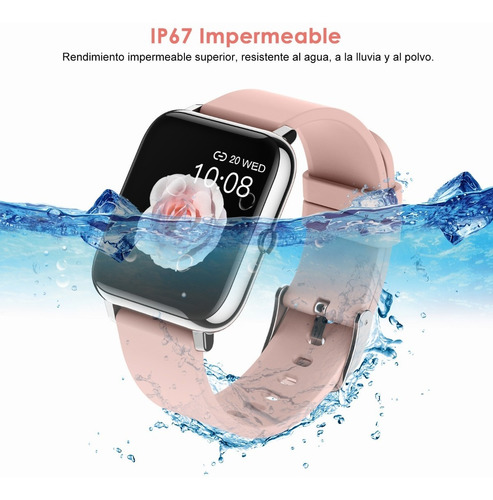 Imagen 2 de 7 de Reloj Inteligente Deportivo Bluetooth Impermeable Sports