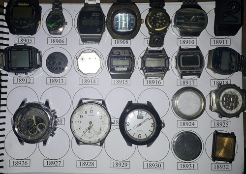 Lote 68 Sucatas Casio E Outros- Máquina Do Tempo