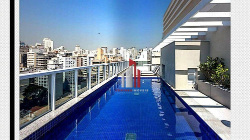 Imagem 29 de 30 de Studio À Venda, 36 M² Por R$ 468.900,00 - Higienópolis - São Paulo/sp - St0001