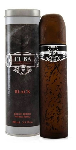 Perfume Cuba Black Original - mL a $549