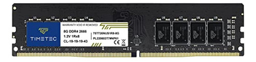 Memoria Ram 8gb Ddr4 2666mhz Pc4-21300 Timetec