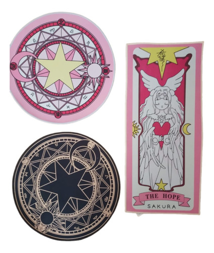 Bajadas De Cama (3 Alfombras Antideslizantes) Sakura Card 