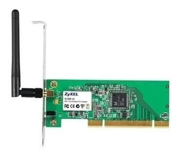 Tarjeta Inalambrica 54mbps Pci Low Profile Zyxel