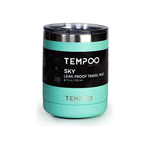 Tempo Coffee Mug, Vacuum Insulated Stainless Steel 7mc8u
