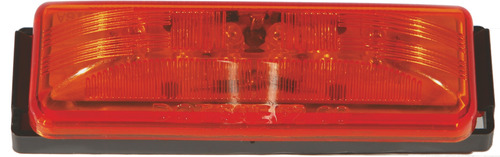 Bluhm Trailer Light Largo Rectangular 12-led Rojo