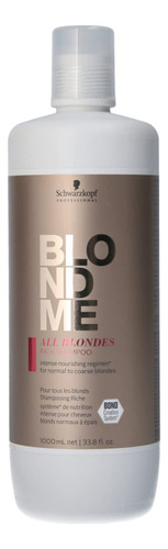 Blondme All Blondes Rich Shampoo - Régimen Nutritivo E Hid.