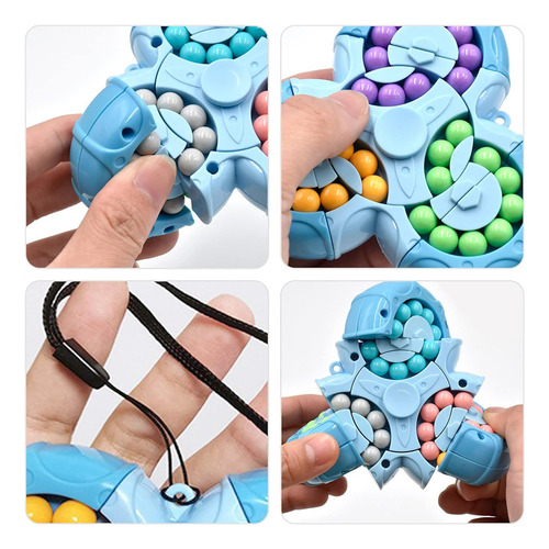 . Rompecabezas Frijol Cubo Mágico Girar Juguetes
