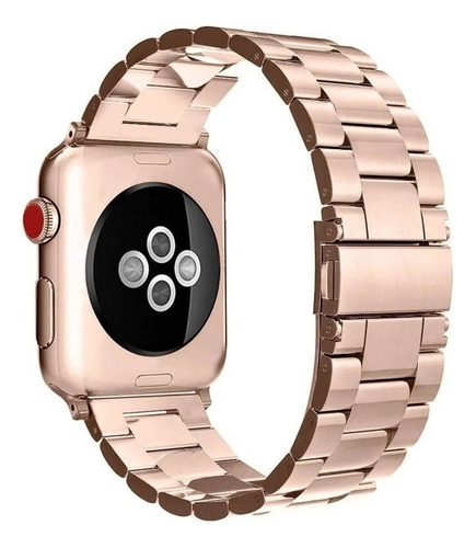 Correa De Acero Fintie Para Apple Watch Serie 9 45mm Bronce