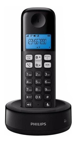 Teléfono Inalámbrico Philips D131 Negro Lh