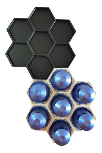 Suporte Parede Porta Cápsula Café Nespresso 4un Misto