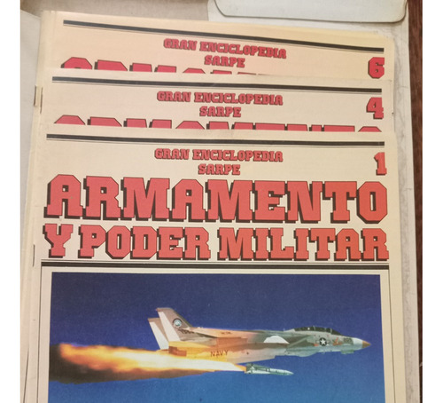Armamento Y Poder Militar Lote X 8 Fasciculos Muy Buenos (Usado)