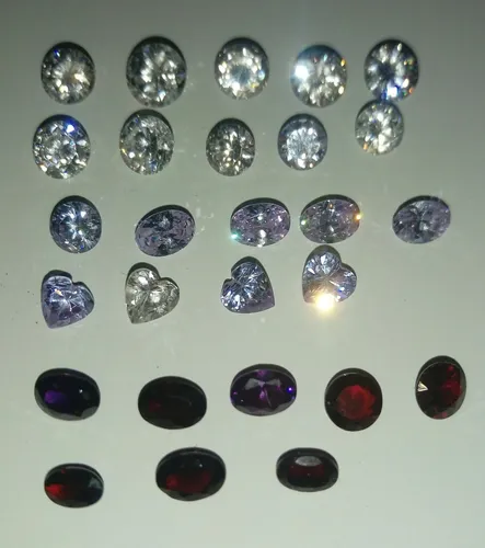 Granate, Amatista, Zirconio