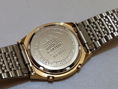 Citizen Crystron Lc Digital Antigo - Muito Novo