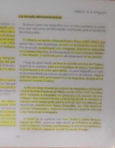 La Fotografia Un Invento Con Historia Monica Incorvala (Usado)