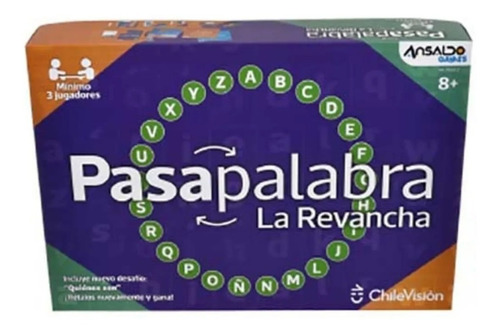 Imagen 1 de 3 de Juego Pasapalabra La Revancha Original Ansaldo
