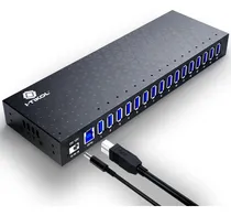 Comprar Hub Usb 3 0  Hub Usb Alimentado Por 16 Puertos  Hub Expansor