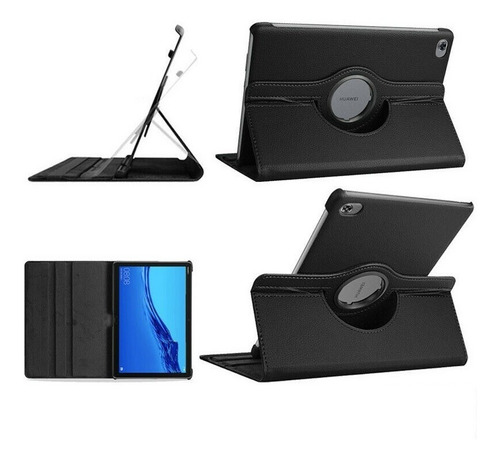 Huawei Mediapad M5 Lite 10.1 Funda Giratoria Protector Cover