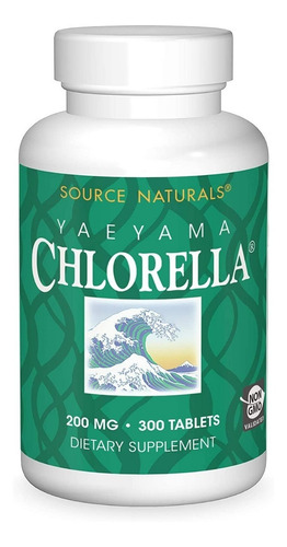 Chlorella Source Naturals 300 Tbs - Unidad a $536