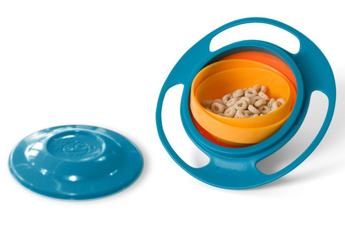 Imagen 5 de 5 de Plato Giratorio Antiderrame Gyro Bowl Para Bebe