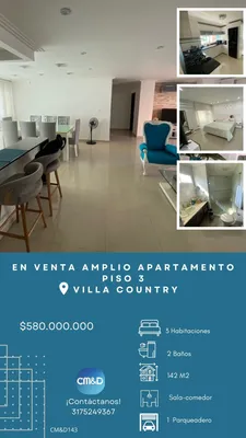 Apartamento en venta