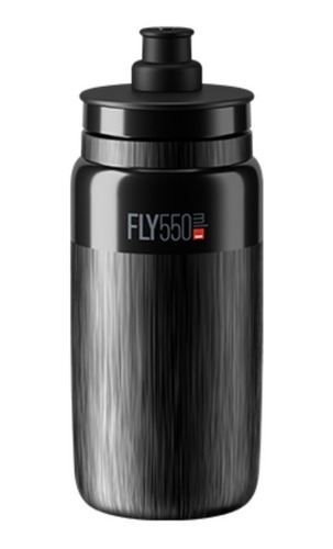 Garrafa Caramanhola Bike Elite Fly Tex 550ml - Preto