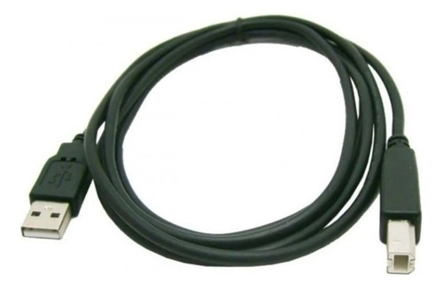 Cable Usb Impresora A/b 1.5mt Color Negro